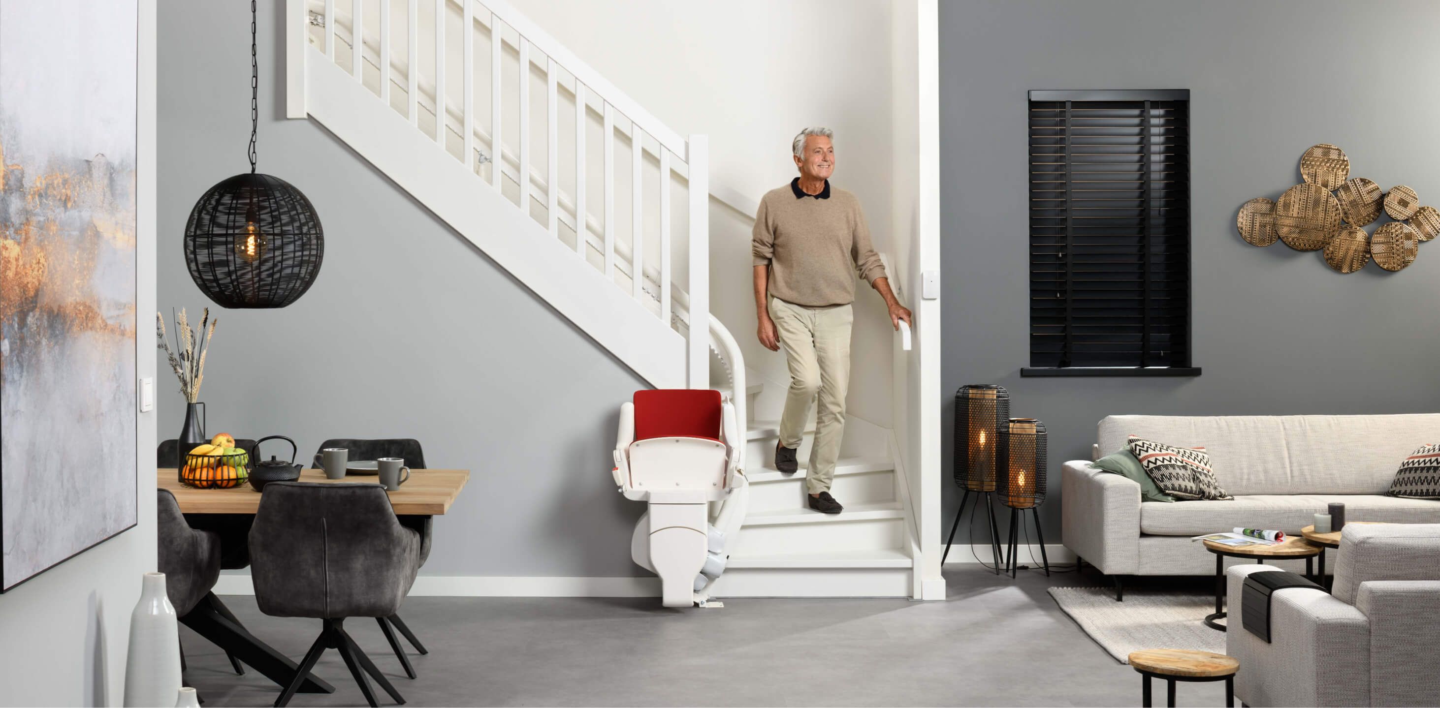 Otolift Modul-Air Smart Curved Stairlift