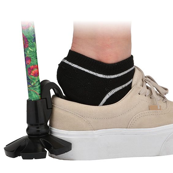 NOVA 10050BK Shoe Horn Cane Tip