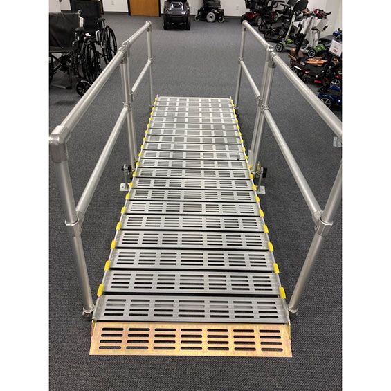 Roll-A-Ramp with Handrails - Troy, MI
