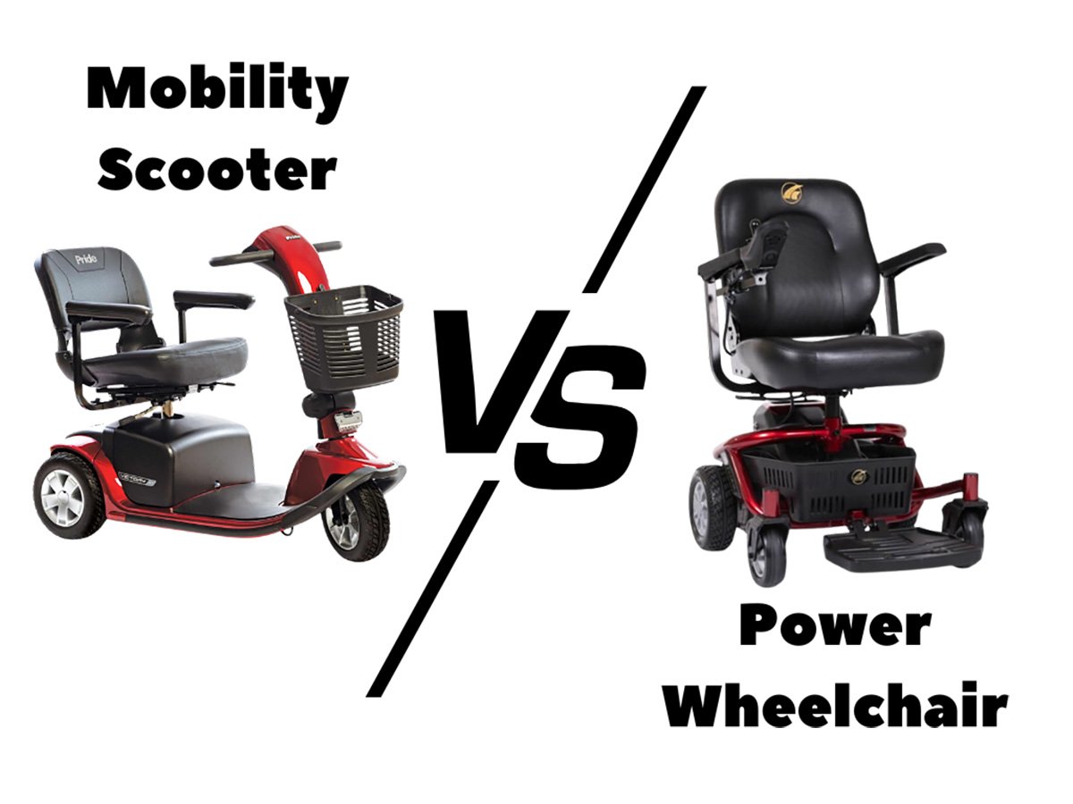 Power Wheelchairs vs. Mobility Scooters