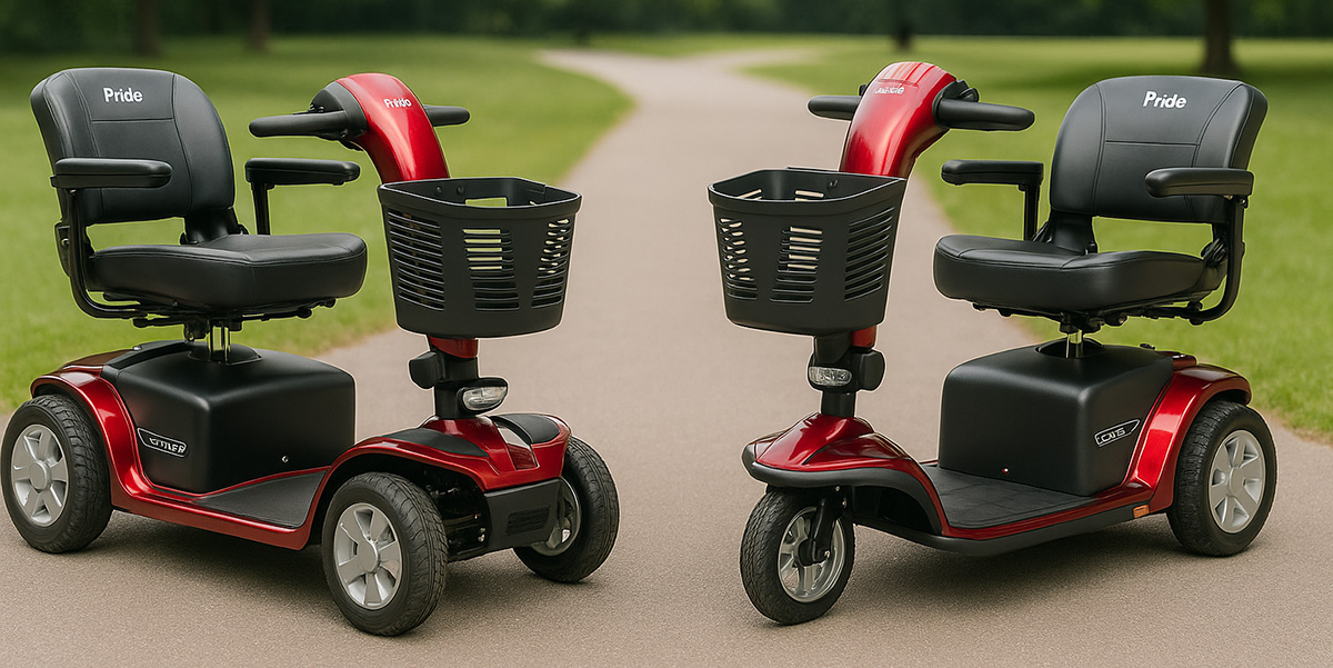 3-Wheel & 4-Wheel Mobility Scooters