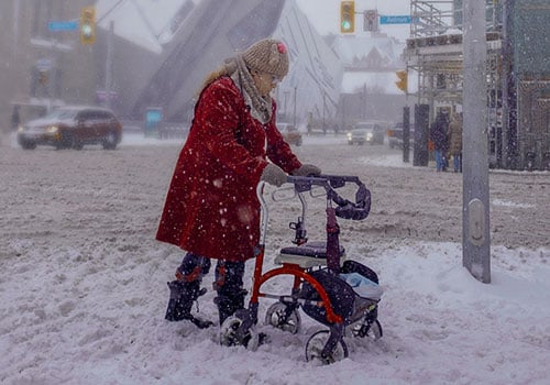 Winter Time Fall Prevention