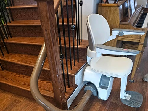 Curved stair lift | Mobility Equipment Supplier