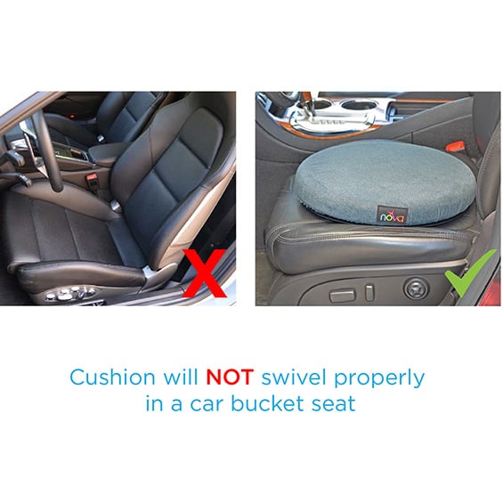 Mobility Plus Padded Swivel Cushion