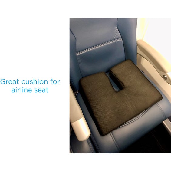 Mobility Plus Coccyx Gel Foam Car & Seat Cushion