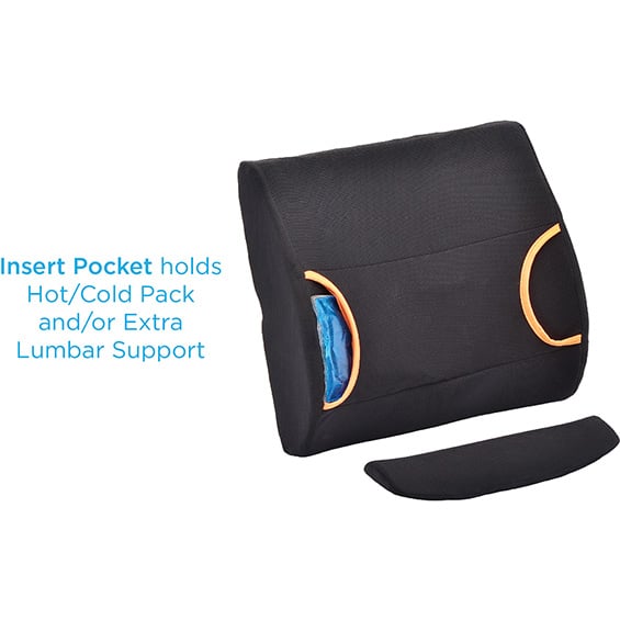 Mobility Plus 2665-R Back Cushion With Hot/Cold Pack