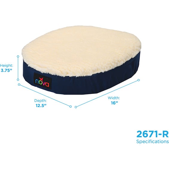 Mobility Plus Comfort Ring With Fleece Cover