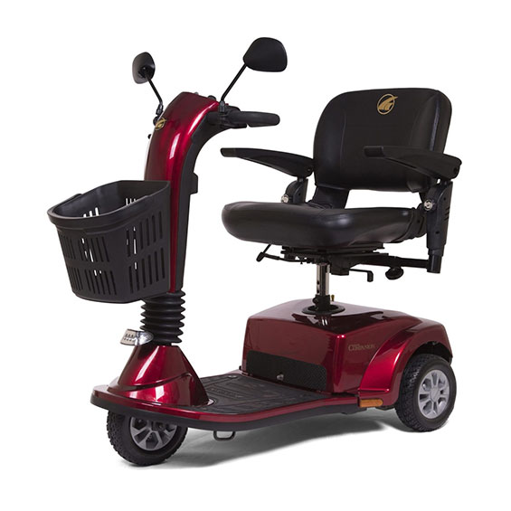 Mobility Plus Companion Mid-Size 3-Wheel Mobility Scooter