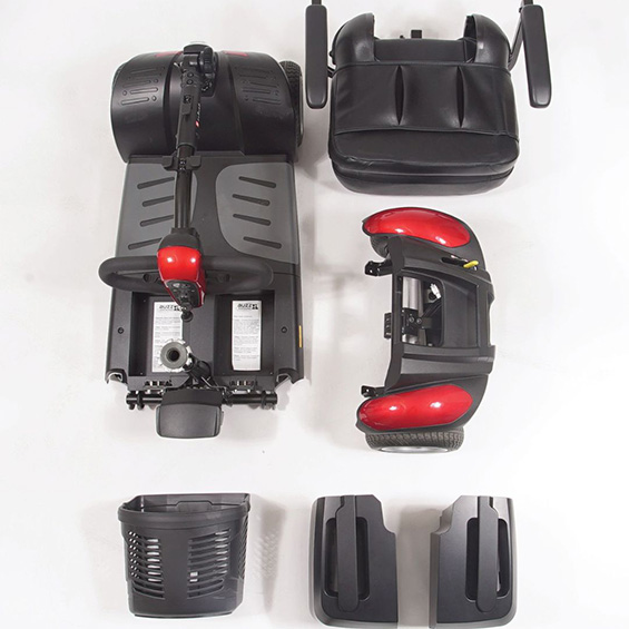 Mobility Plus Buzzaround EX GB148 4-Wheel Mobility Scooter
