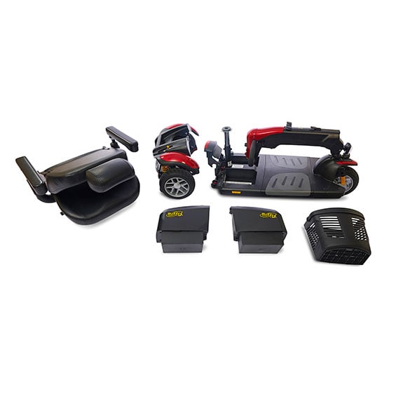 Mobility Plus Buzzaround LX 3-Wheel Mobility Scooter