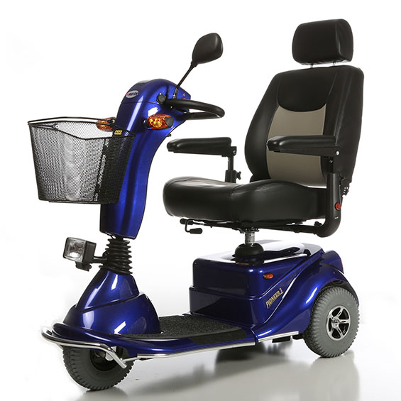 Mobility Plus Pioneer 3 3-Wheel Mobility Scooter