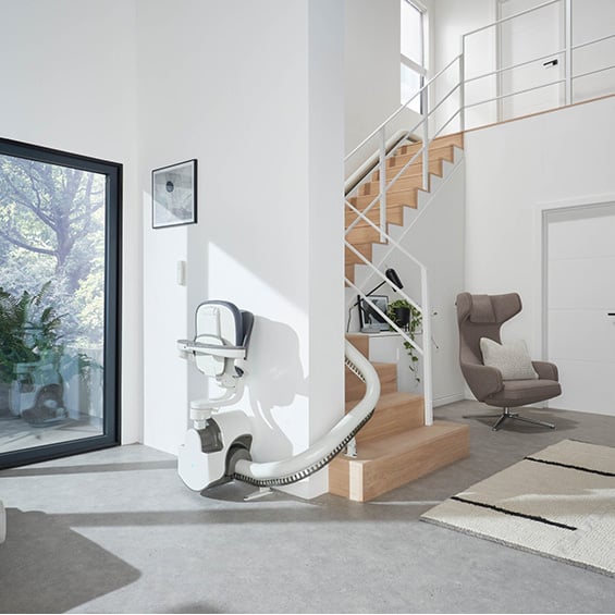 Mobility Plus Flow X Curved Stair Lift