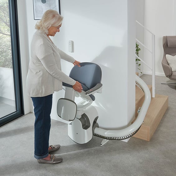 Mobility Plus Flow X Curved Stair Lift