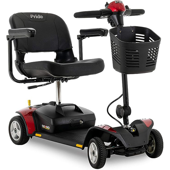 Mobility Plus Go-Go Elite Traveller 4-Wheel Mobility Scooter
