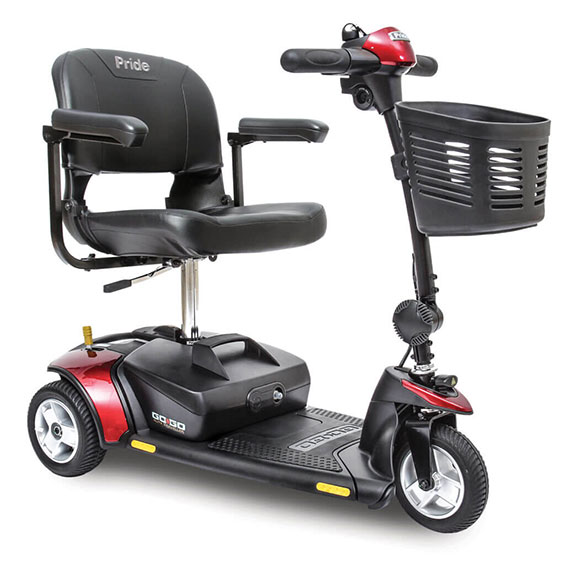 Mobility Plus Go-Go Elite Traveller 3-Wheel Mobility Scooter