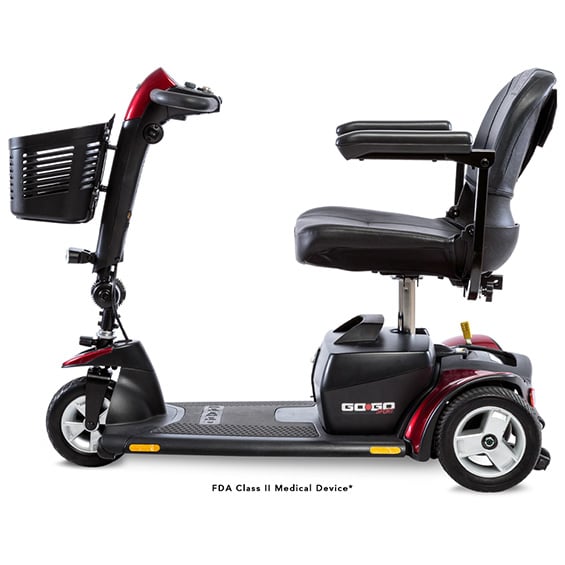 Mobility Plus Go Go Sport S73 3-Wheel Mobility Scooter