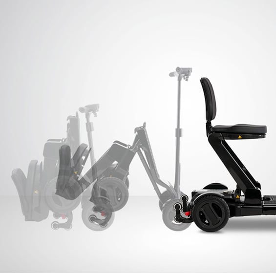 Mobility Plus Go Go Carbon S25 4-Wheel Mobility Scooter