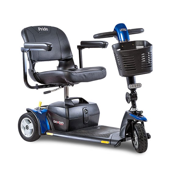 Go Go Sport S73 3-Wheel Mobility Scooter | Travel Scooters