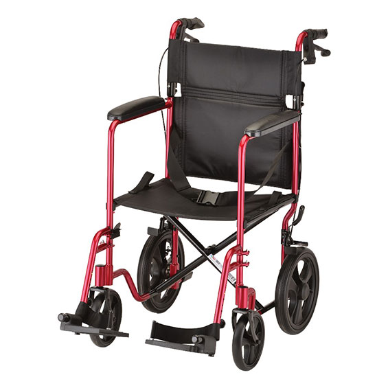 20 inch Transport Chair with 12 inch Rear Wheels @ Mobility Plus Oro Valley