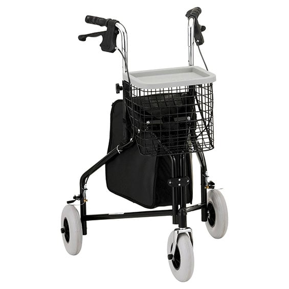 Mobility Plus Traveler 3-Wheel Rolling Walker