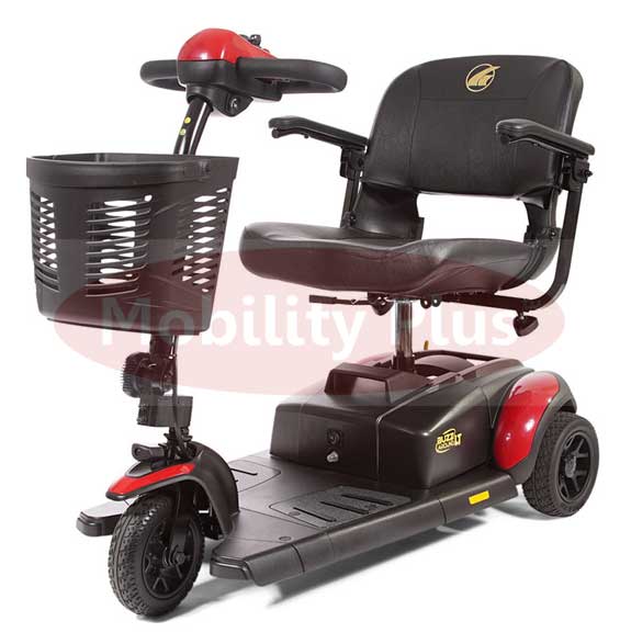 Mobility Plus Buzzaround XL-HD 3-Wheel Mobility Scooter