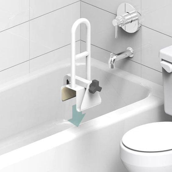 Mobility Plus Easy Mount Tub-Rail