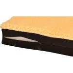Mobility Plus Gel Foam Seat Cushion With Fleece Top