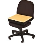 Mobility Plus Gel Foam Seat Cushion With Fleece Top