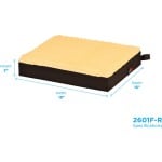 Mobility Plus Gel Foam Seat Cushion With Fleece Top