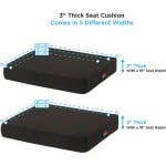 3 Inch Gel Foam Cushion