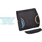 Mobility Plus 2665-R Back Cushion With Hot/Cold Pack