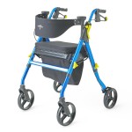 Mobility Plus Empower Rollator with 8 inch Wheels