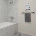 Mobility Plus Plus Series Crescent Grab Bar