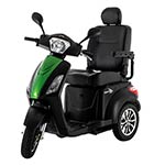Mobility Plus Raptor 3-Wheel Black Mobility Scooter