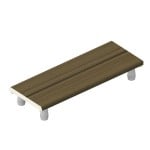 Mobility Plus Bamboo Bath Bench