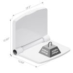 Mobility Plus ABS Folding Shower Seat