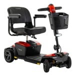 Mobility Plus Jazzy Zero Turn 8 4-Wheel Mobility Scooter
