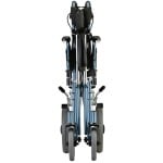 Mobility Plus 19 inch Transport Chair with 12 inch Rear Wheels