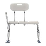 Mobility Plus Economy Transfer Bench with Back