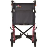 Mobility Plus 20 inch Transport Chair with 12 inch Rear Wheels