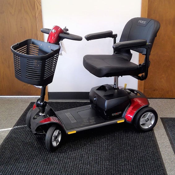 Mobility Plus New Pride Go-Go Elite Traveler Plus 4-Wheel Mobility Scooter