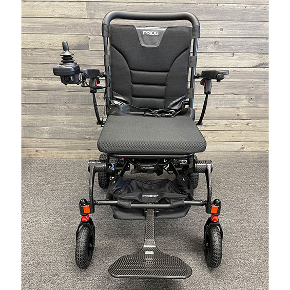 Mobility Plus New Pride Jazzy Carbon Travel Lite Power Chair