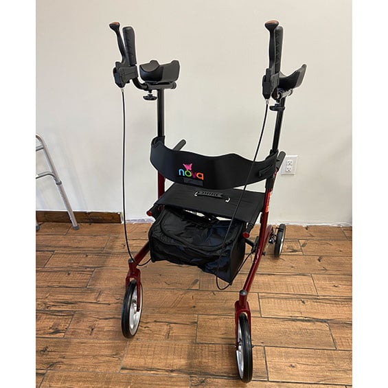 Mobility Plus New Nova Phoenix Stand Up Rollator