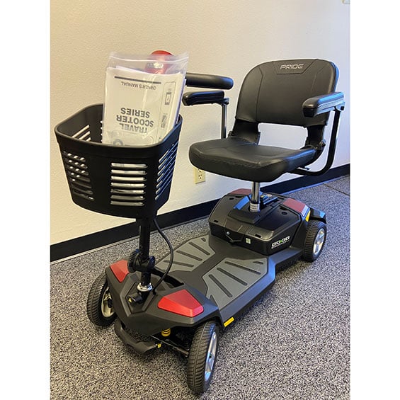 Mobility Plus New Pride Go-Go Endurance Li 4-Wheel Mobility Scooter
