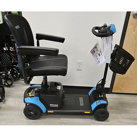 Mobility Plus New Go Go Elite Traveller 2 Platinum 4-Wheel Mobility Scooter