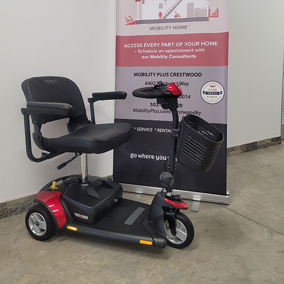 Mobility Plus New Pride GoGo Elite Traveller 3-Wheel Mobility Scooter