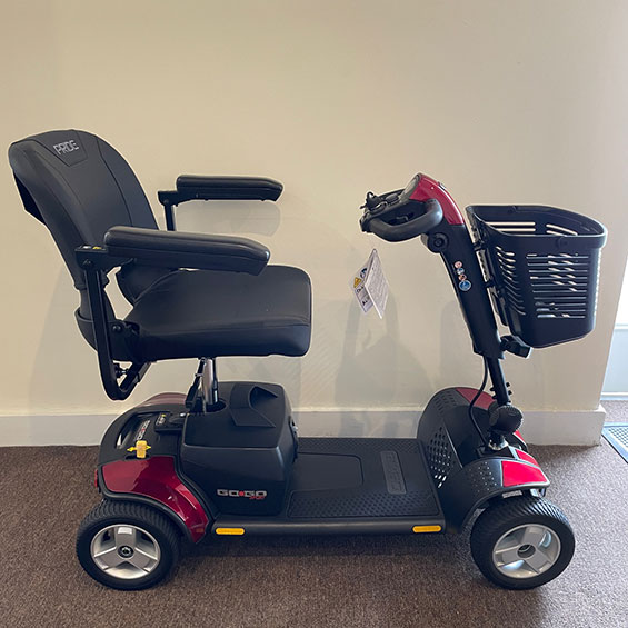 Mobility Plus New Pride GoGo Sport 4-Wheel Mobility Scooter