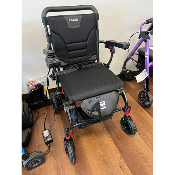 New Pride Jazzy Carbon Portable Power Chair of Mobility Plus