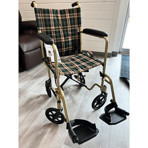 New Nova Lightweight 18-inch Transport Chair of Mobility Plus