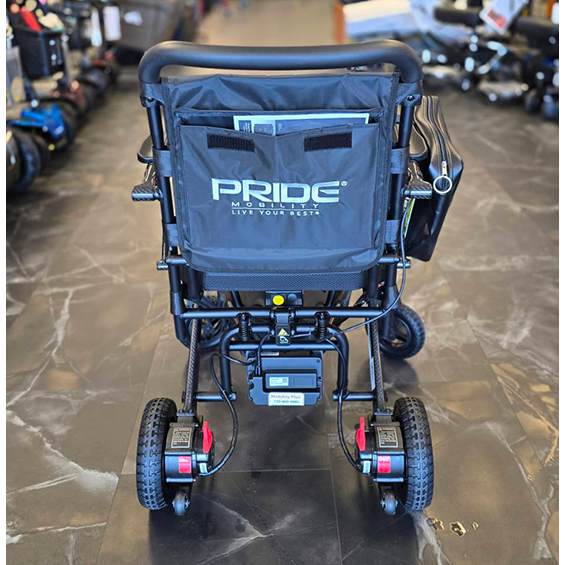 Mobility Plus New Jazzy Carbon Foldable Power Wheelchair